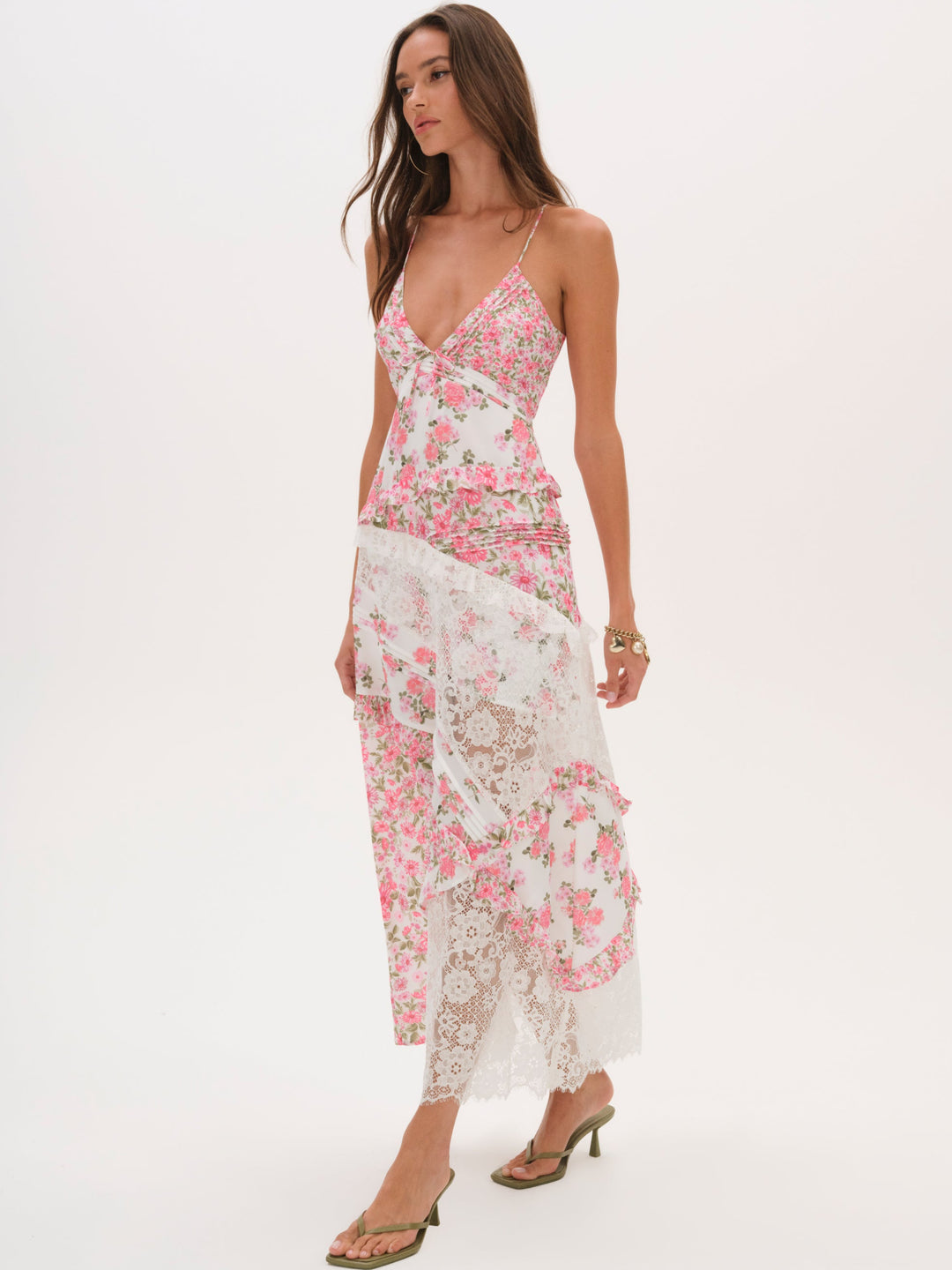 Rosalyn Maxi Dress Pink