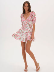 Rosalyn Mini Dress Pink