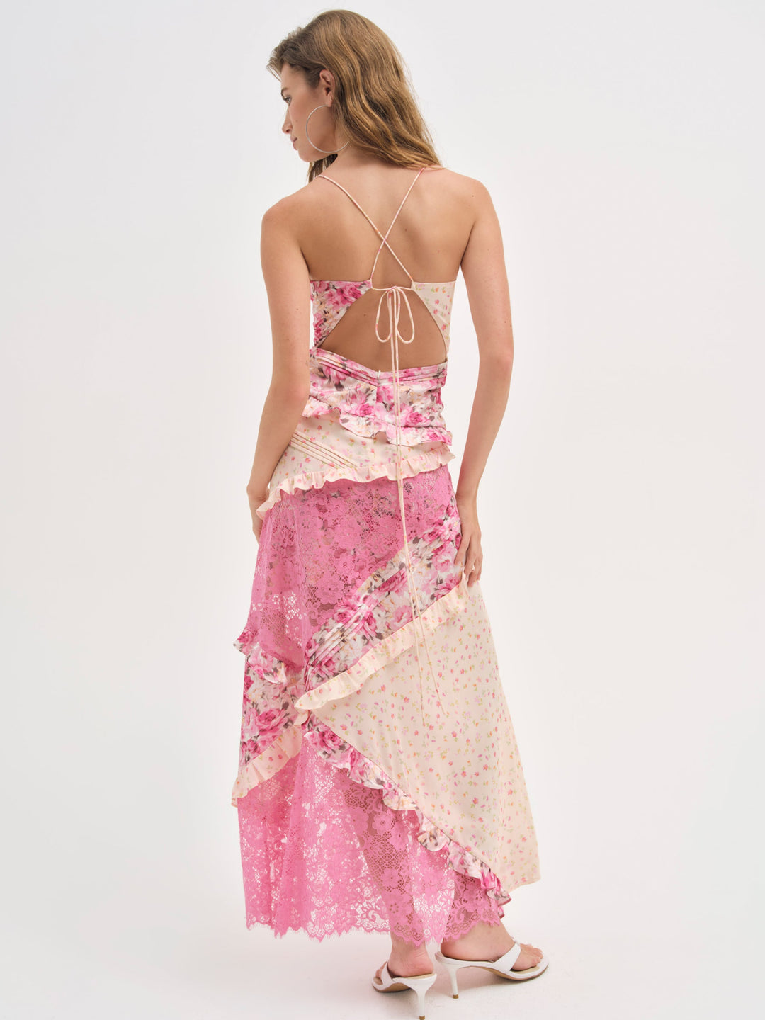 Rosalyn Maxi Dress Coral