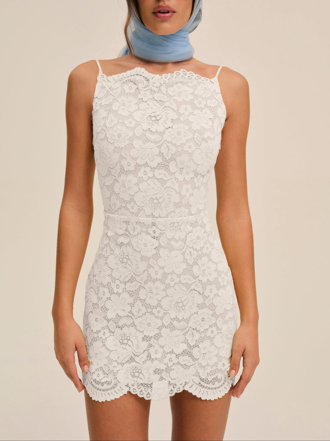 Lakeside Mini Dress White