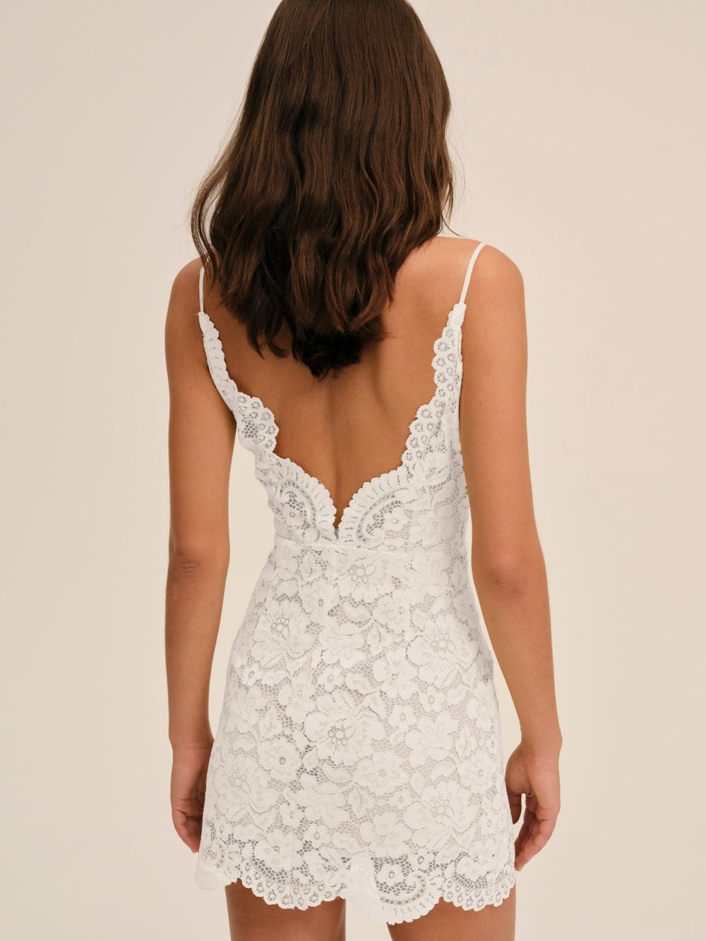 Lakeside Mini Dress White