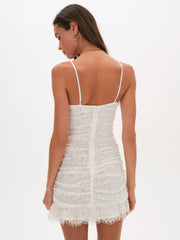 Samira Mini Dress White