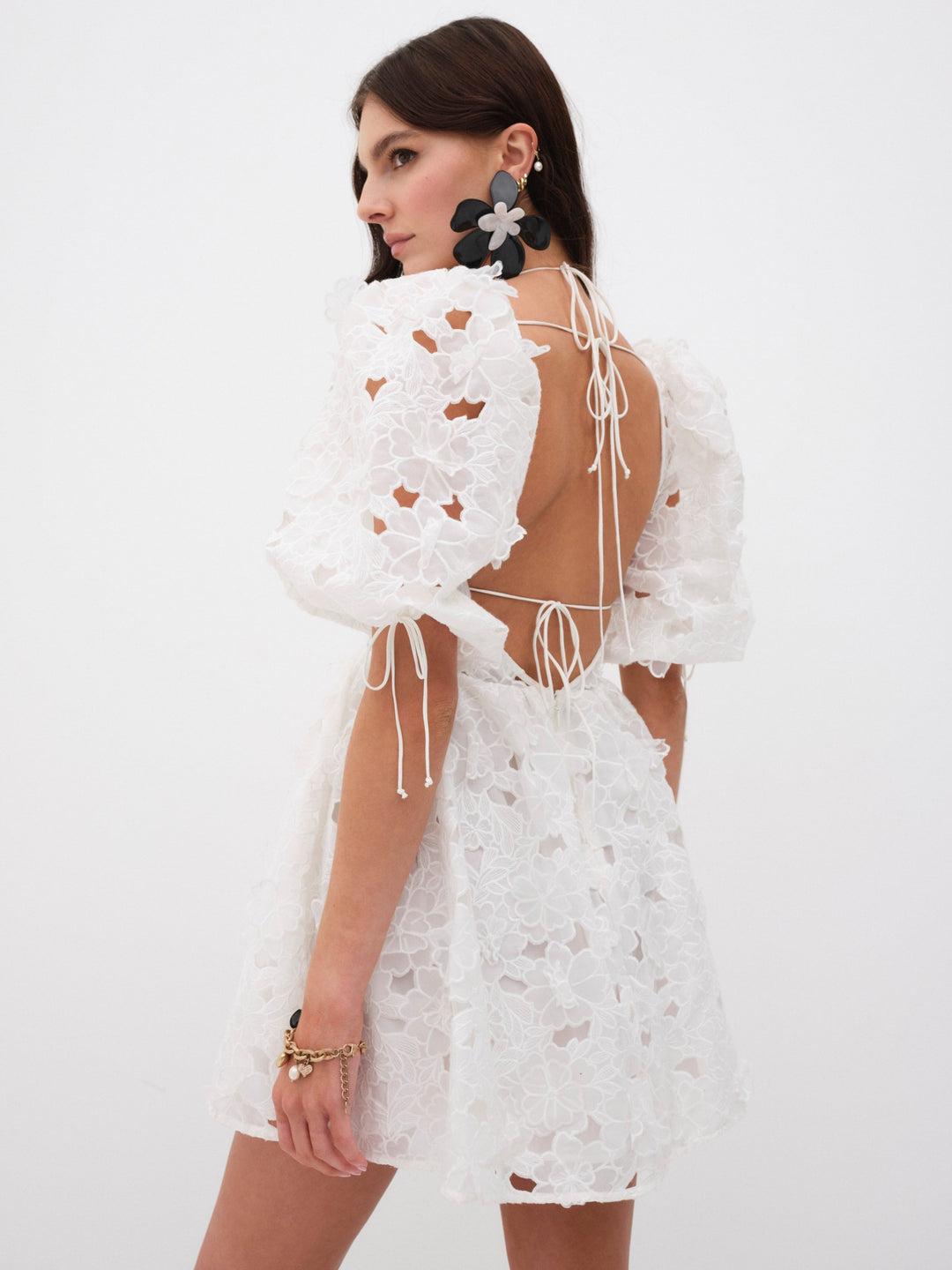 Leighton Mini Dress White