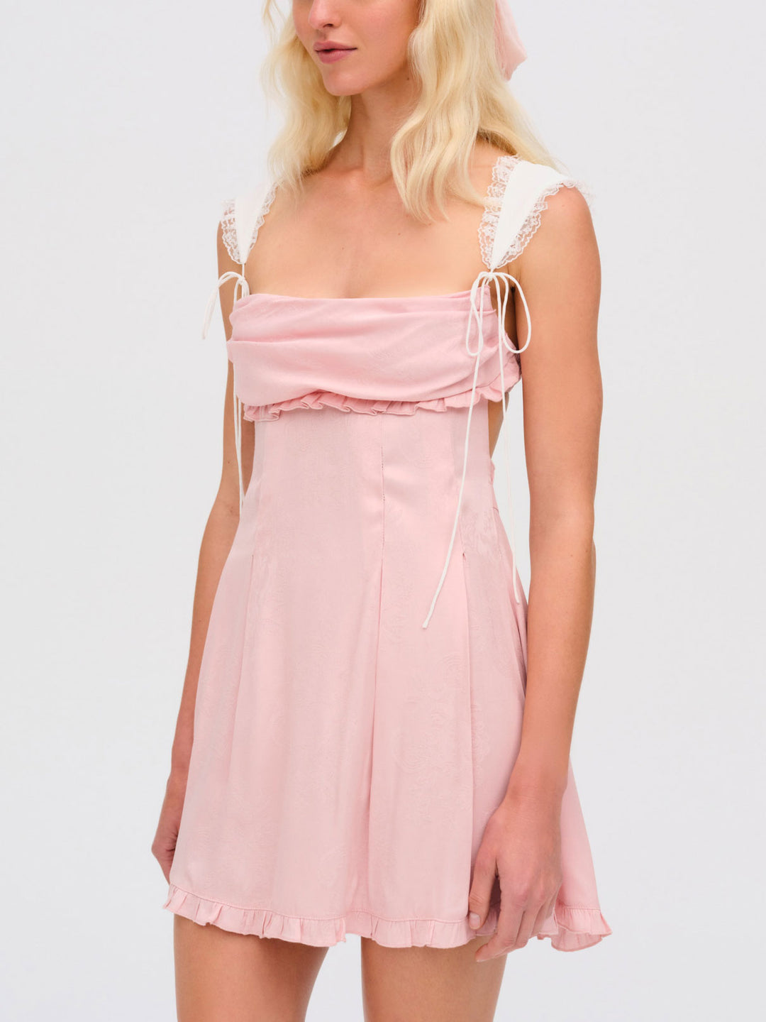 Holland Mini Dress Pink