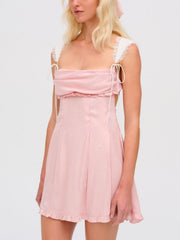 Holland Mini Dress Pink