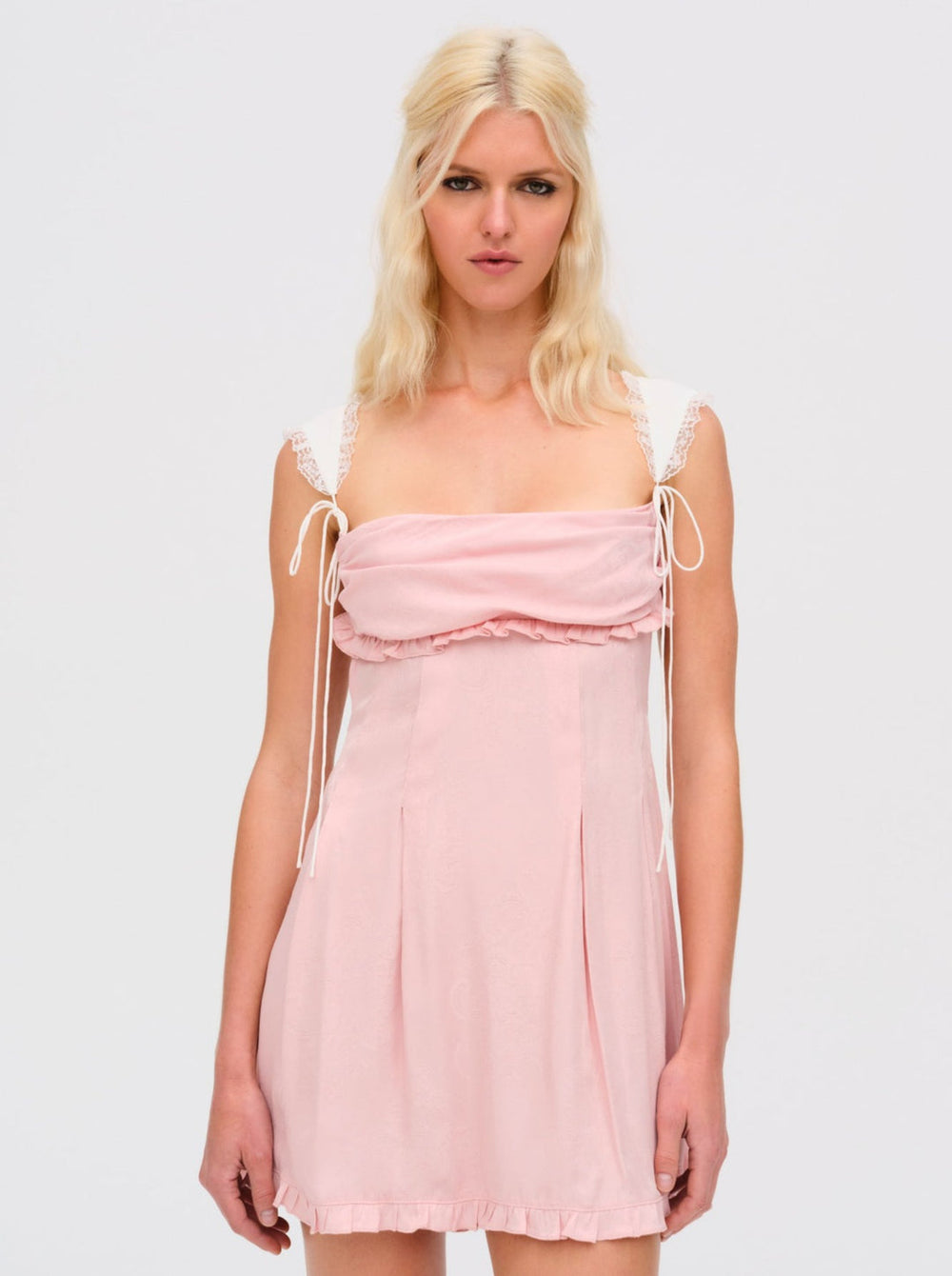Holland Mini Dress Pink