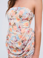 Delphine Mini Dress Blue