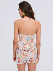 Delphine Mini Dress Blue