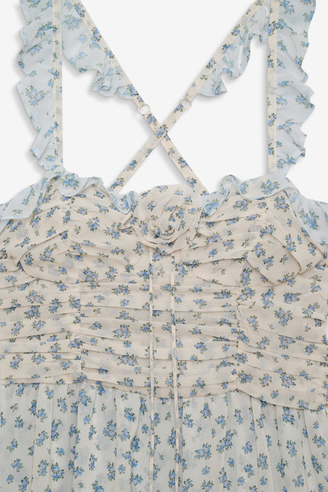 Chateau Mini Dress Blue