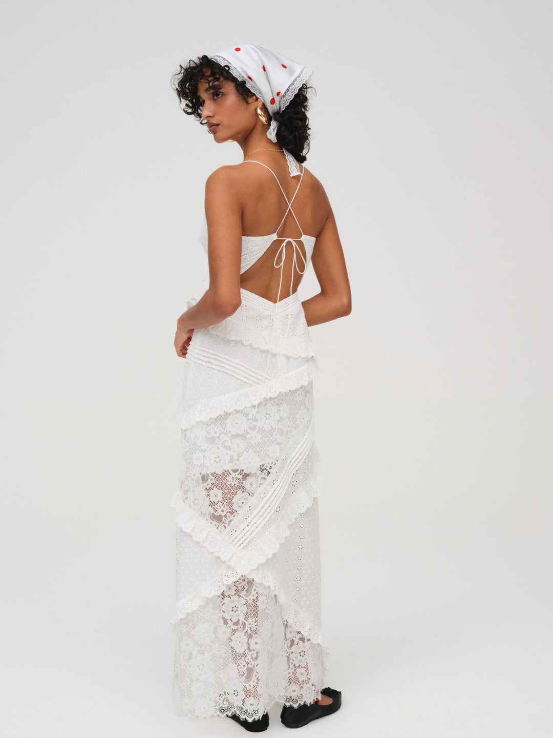 Rosalyn Maxi Dress White
