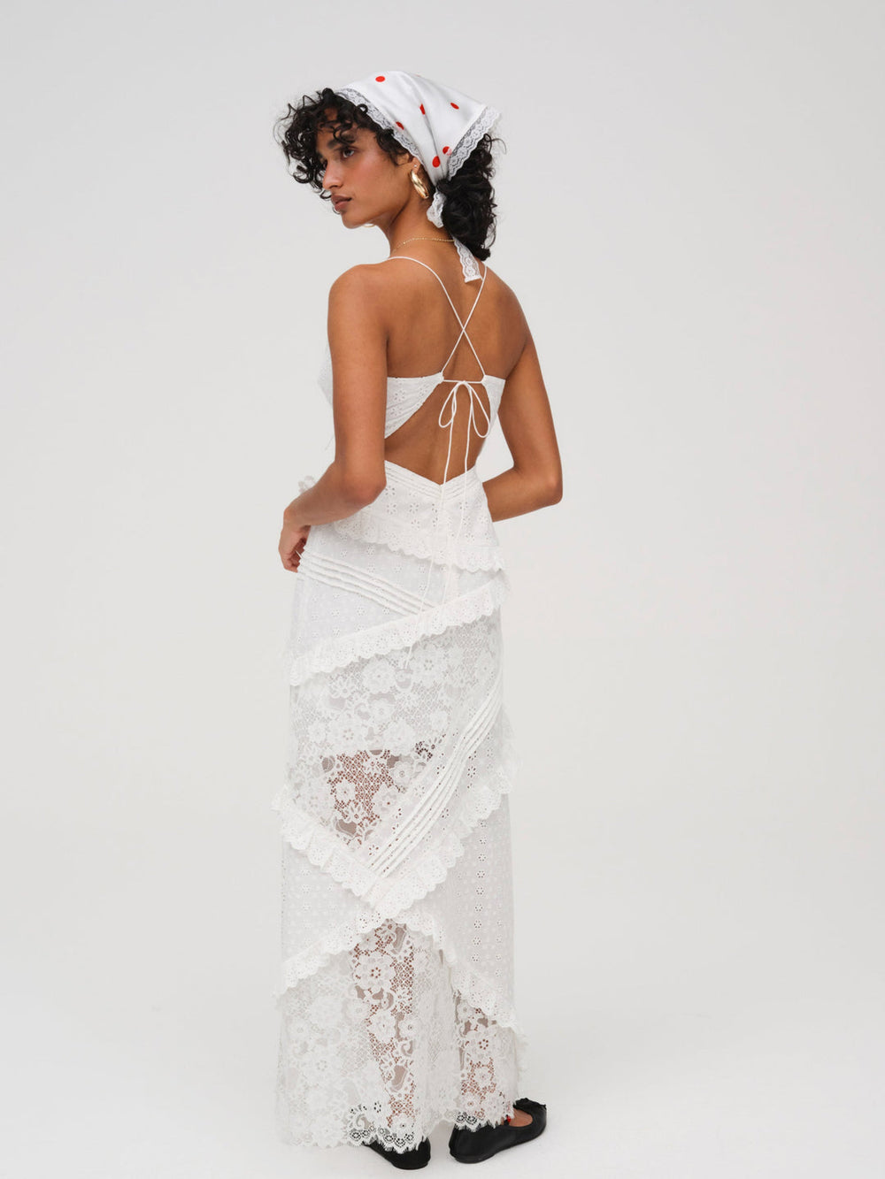 Rosalyn Maxi Dress White