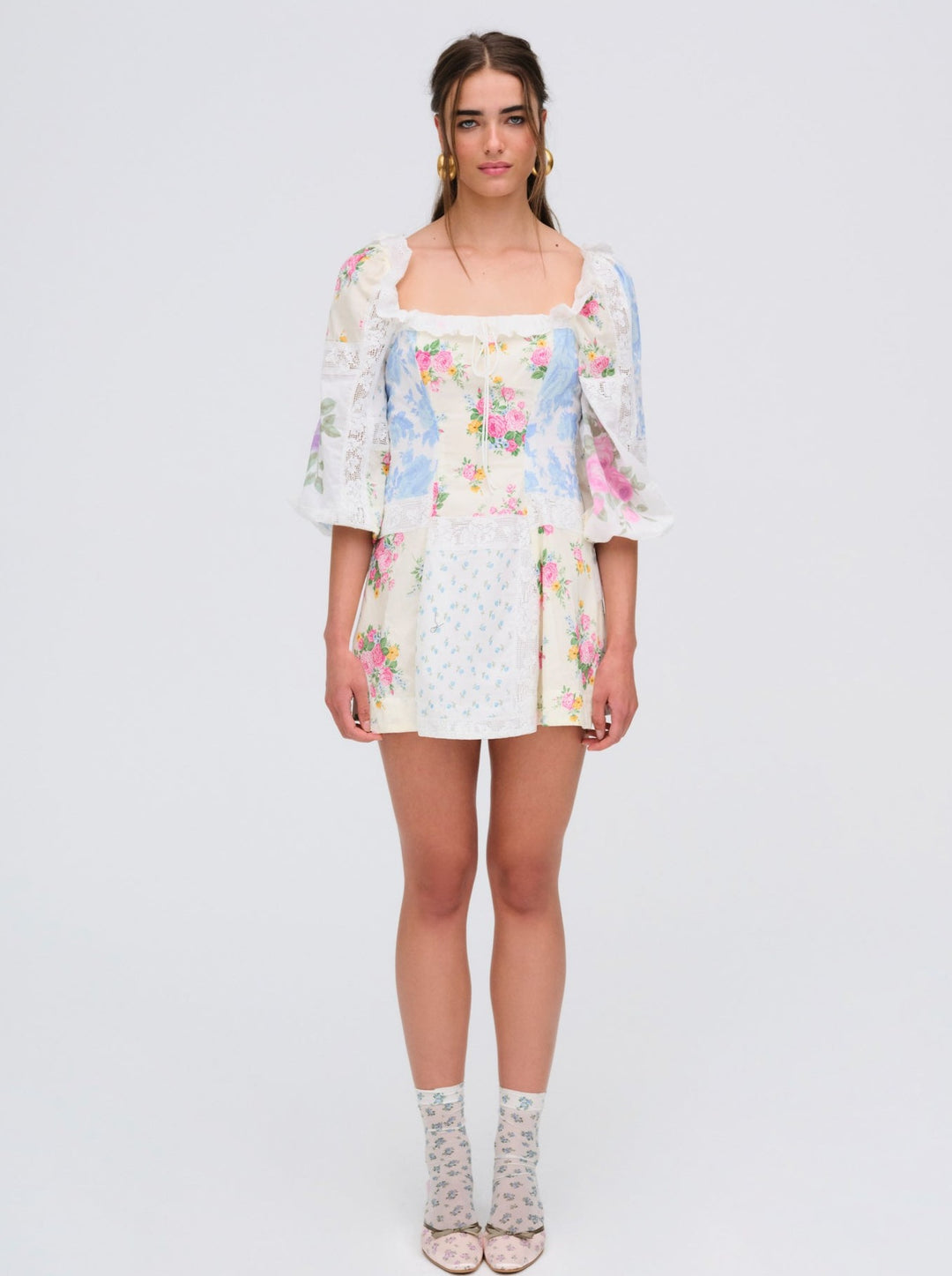Evelina Mini Dress Pink