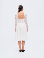 Camdyn Midi Dress White