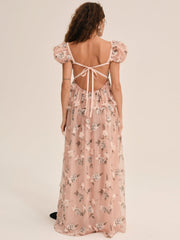 Blushing Rose Maxi Dress Blush