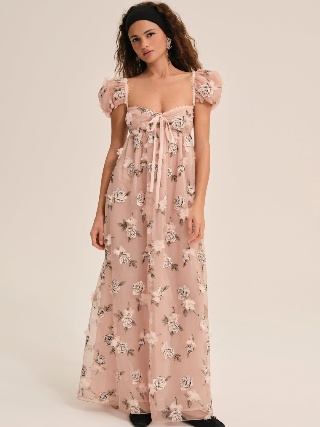 Blushing Rose Maxi Dress Blush