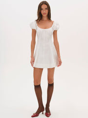 Zuri Mini Dress Cream