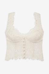 Waverly Lace Top Cream