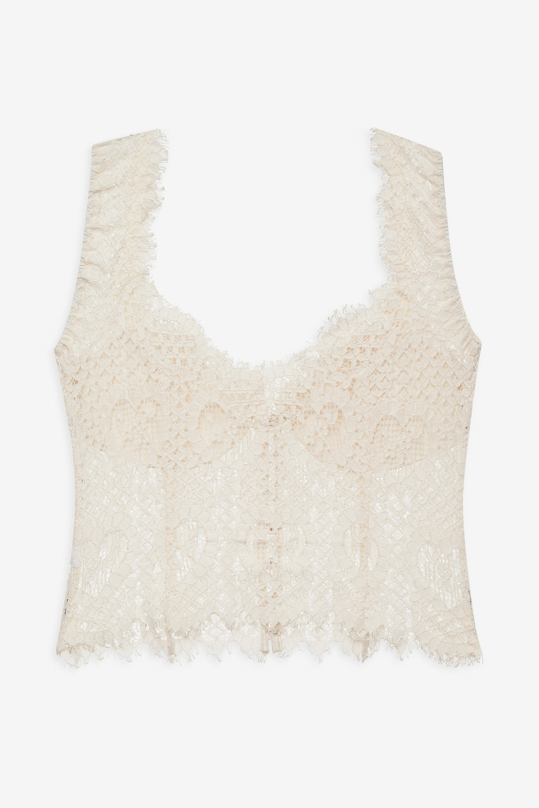 Waverly Lace Top Cream