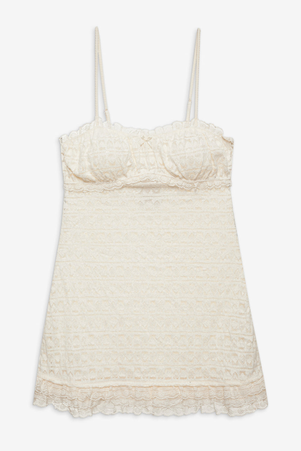 Reba Slip Dress White