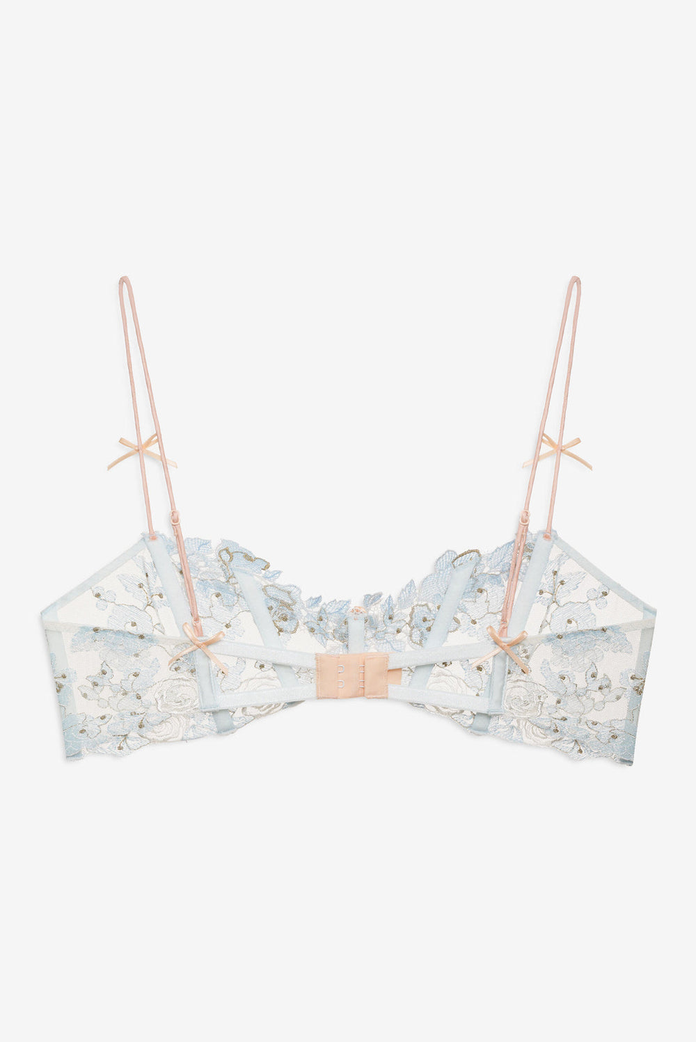 Winter Roses Bra Blue
