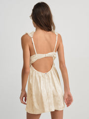 Victoria Slip Dress Cream