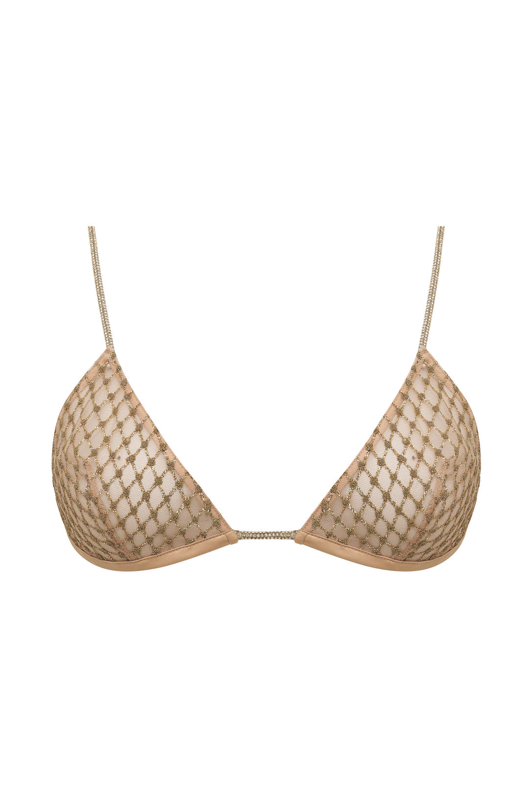 Glitter Bralette Gold