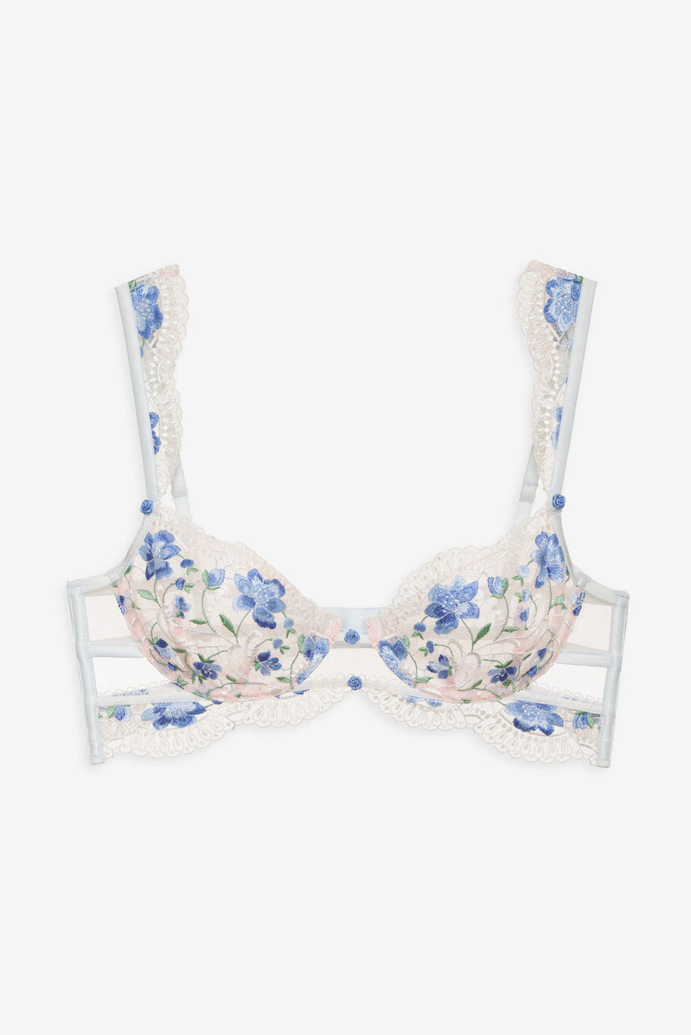 Festival Rose Bra Blue