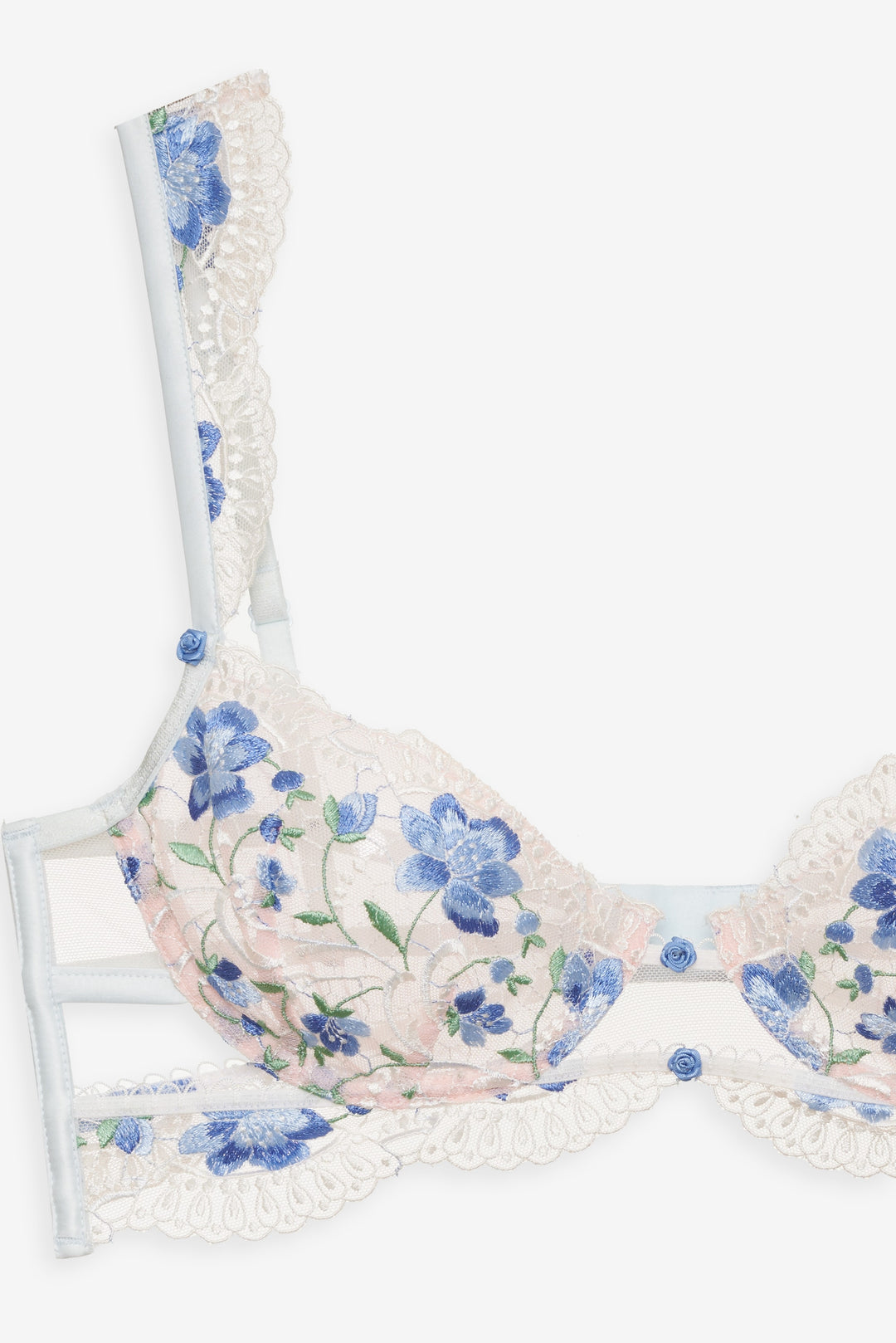Festival Rose Bra Blue