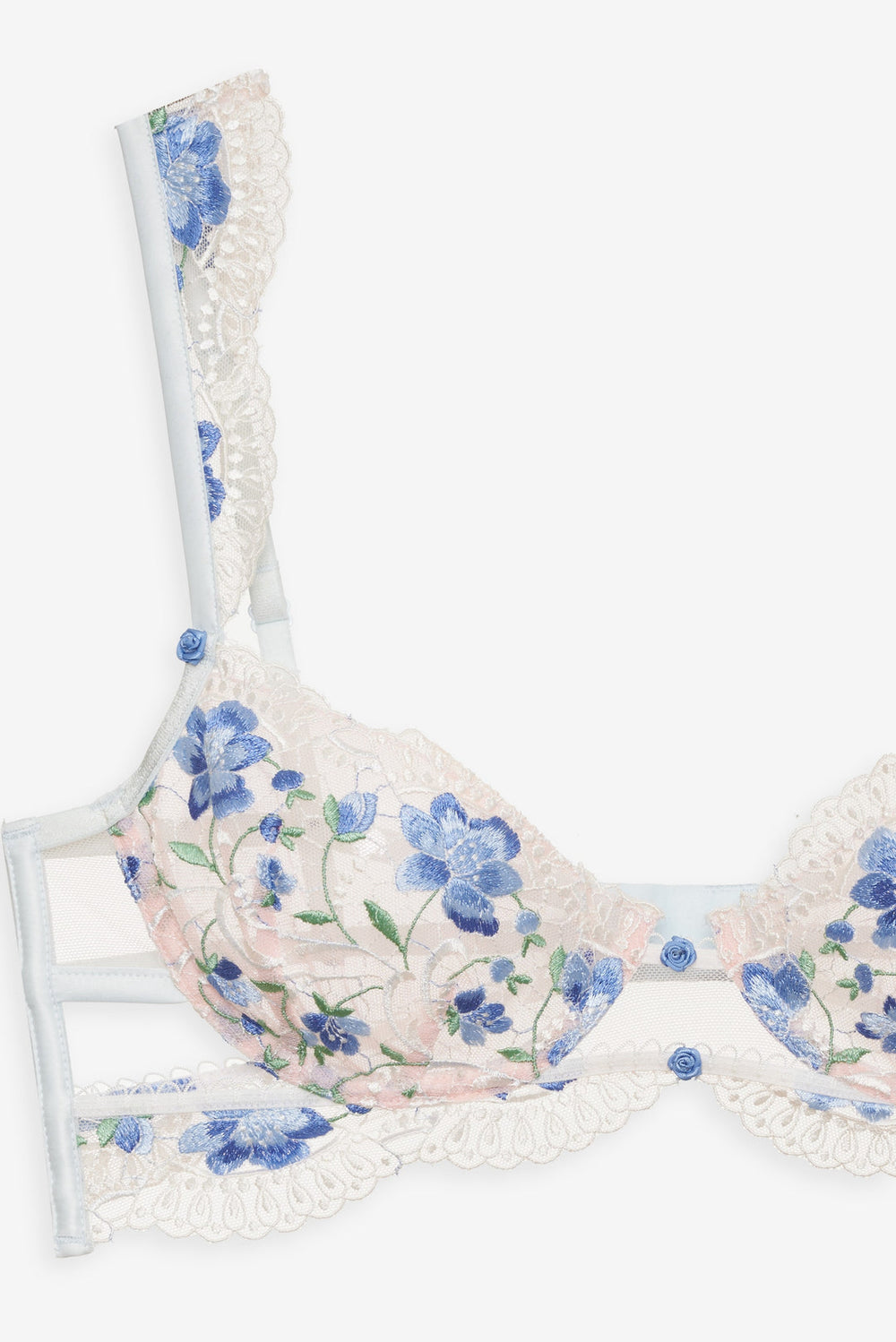 Festival Rose Bra Blue