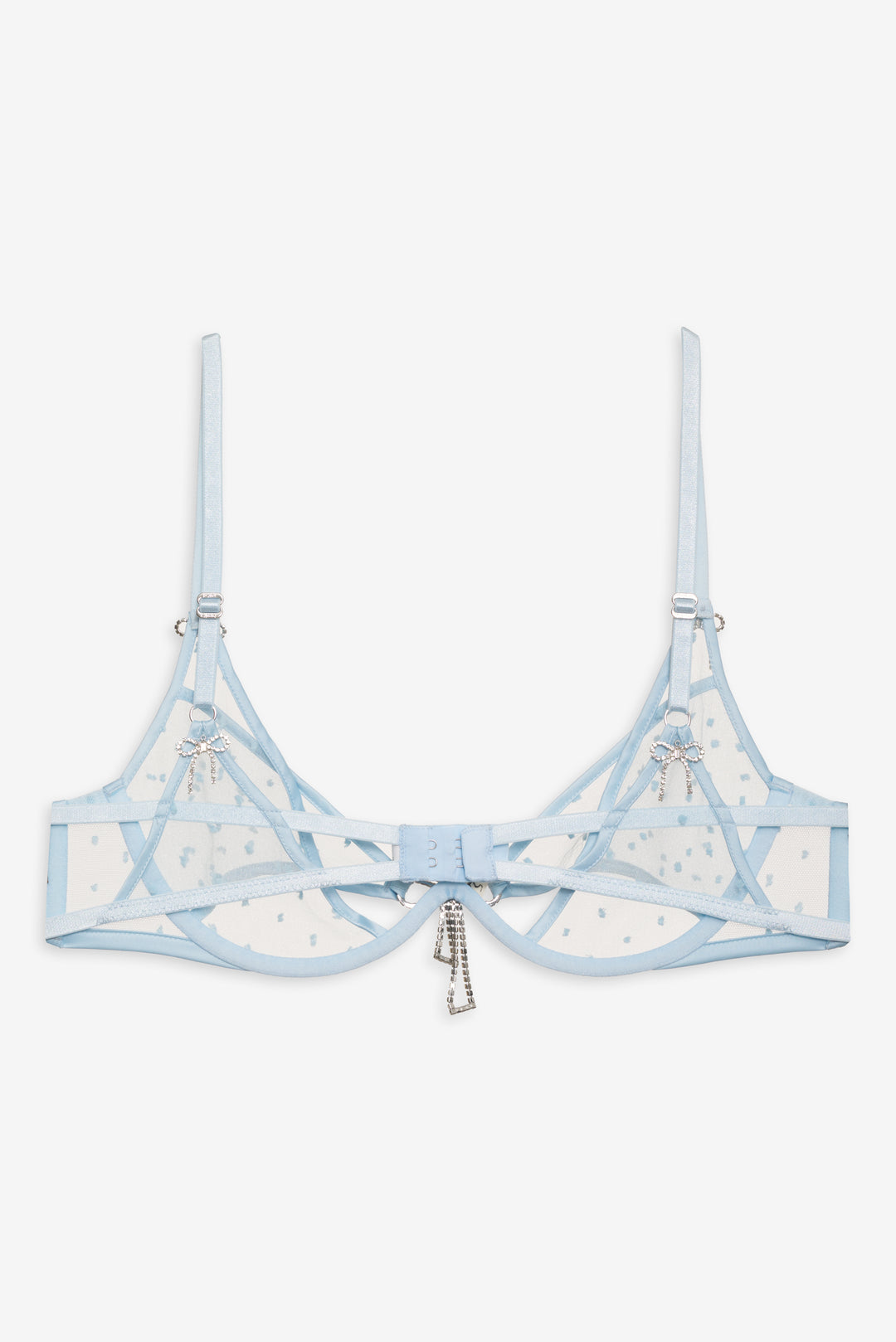Izzy Underwire Bra Blue