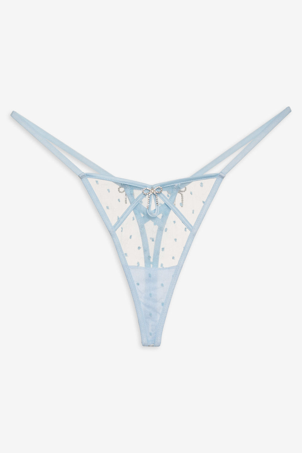 Izzy Thong Panty Blue