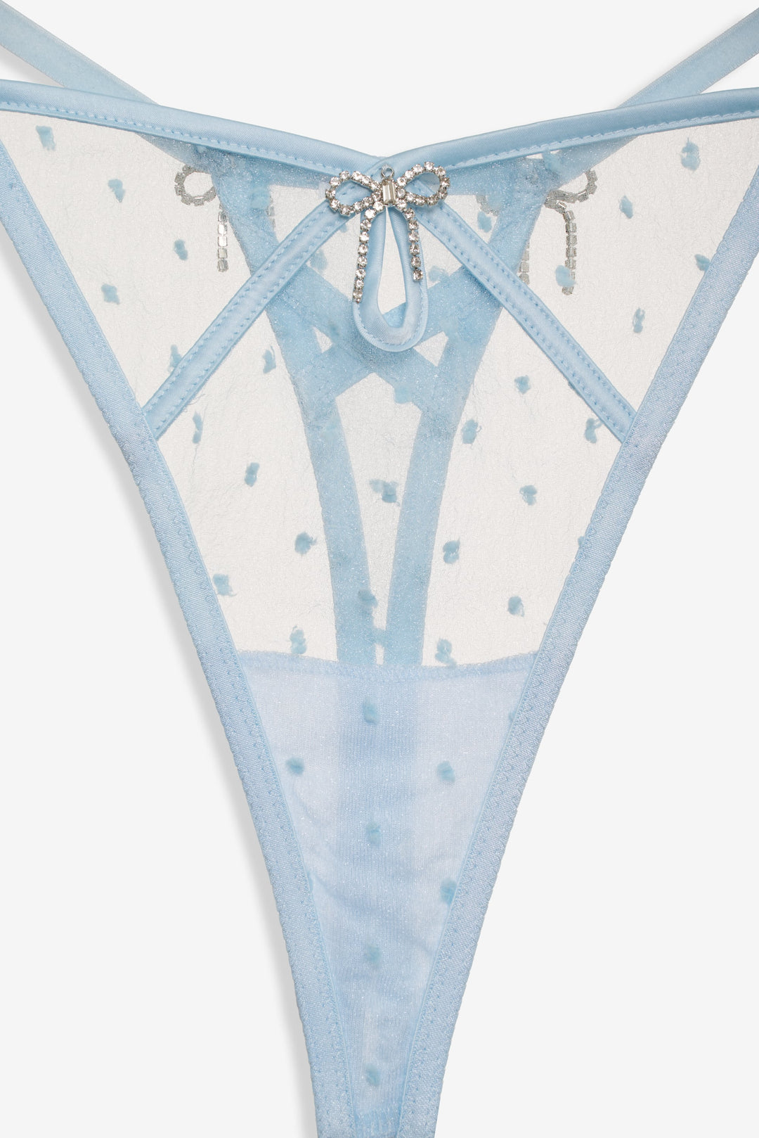 Izzy Thong Panty Blue