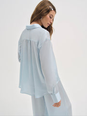 Everyday Pajama Top Blue