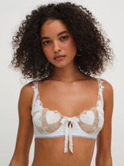 Pure Heart Underwire Bra White