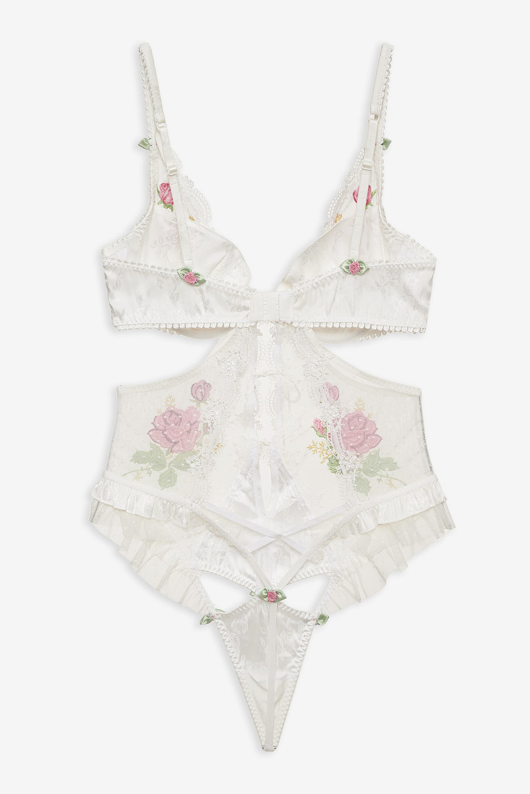 Heirloom Rose Teddy White