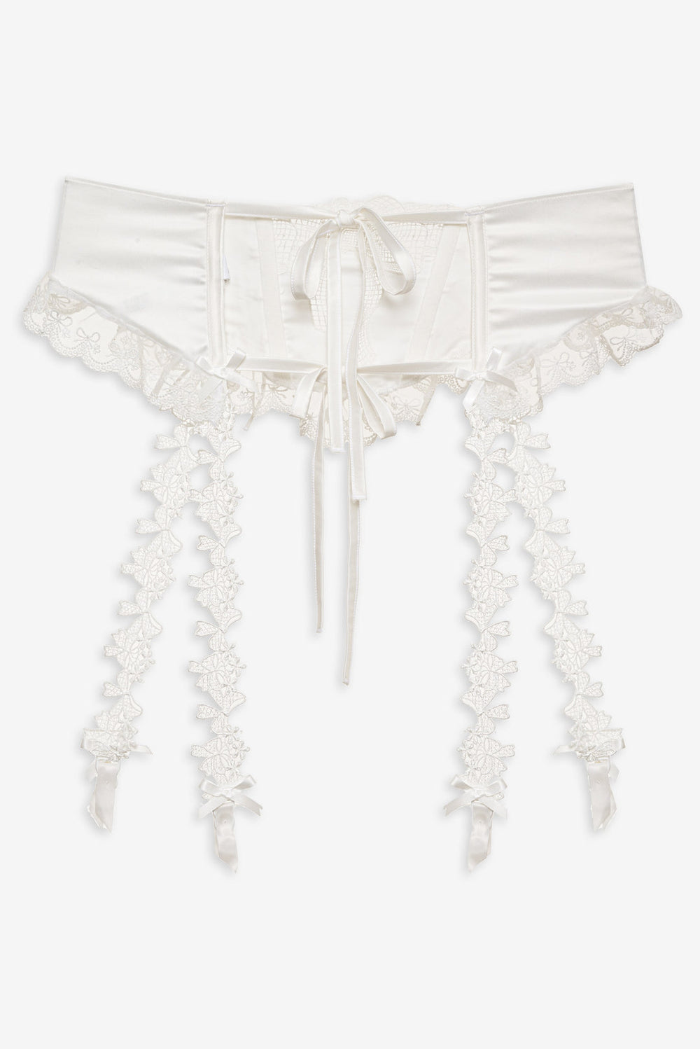 Beau Garter White