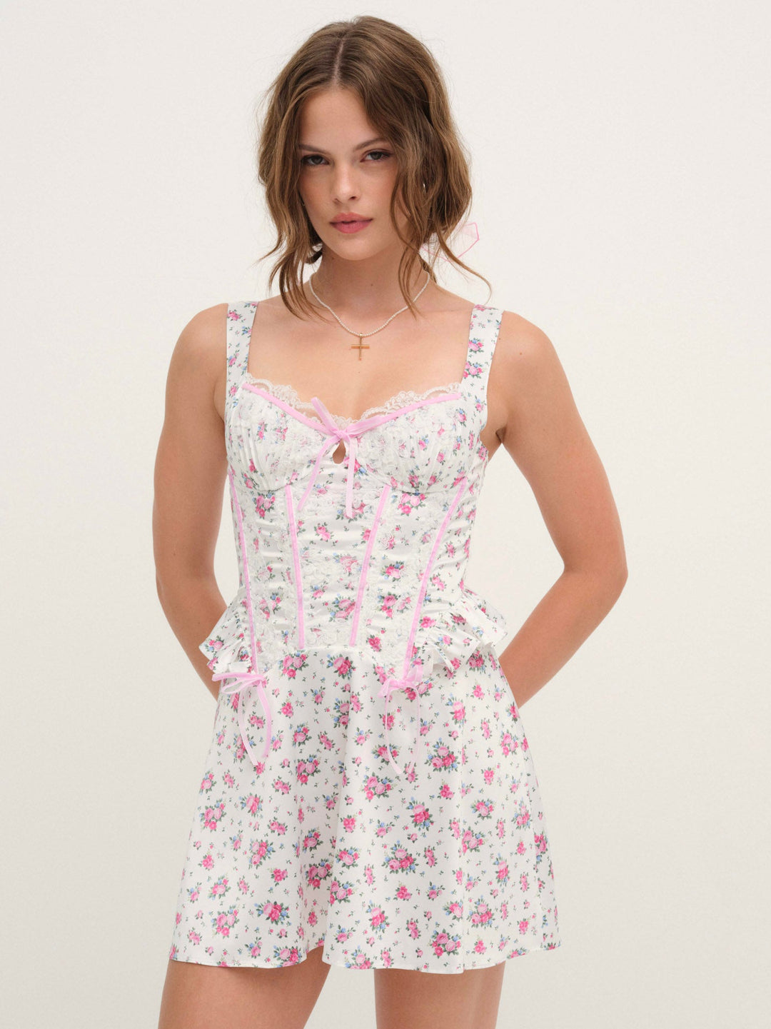 Thats Amore Slip Dress White