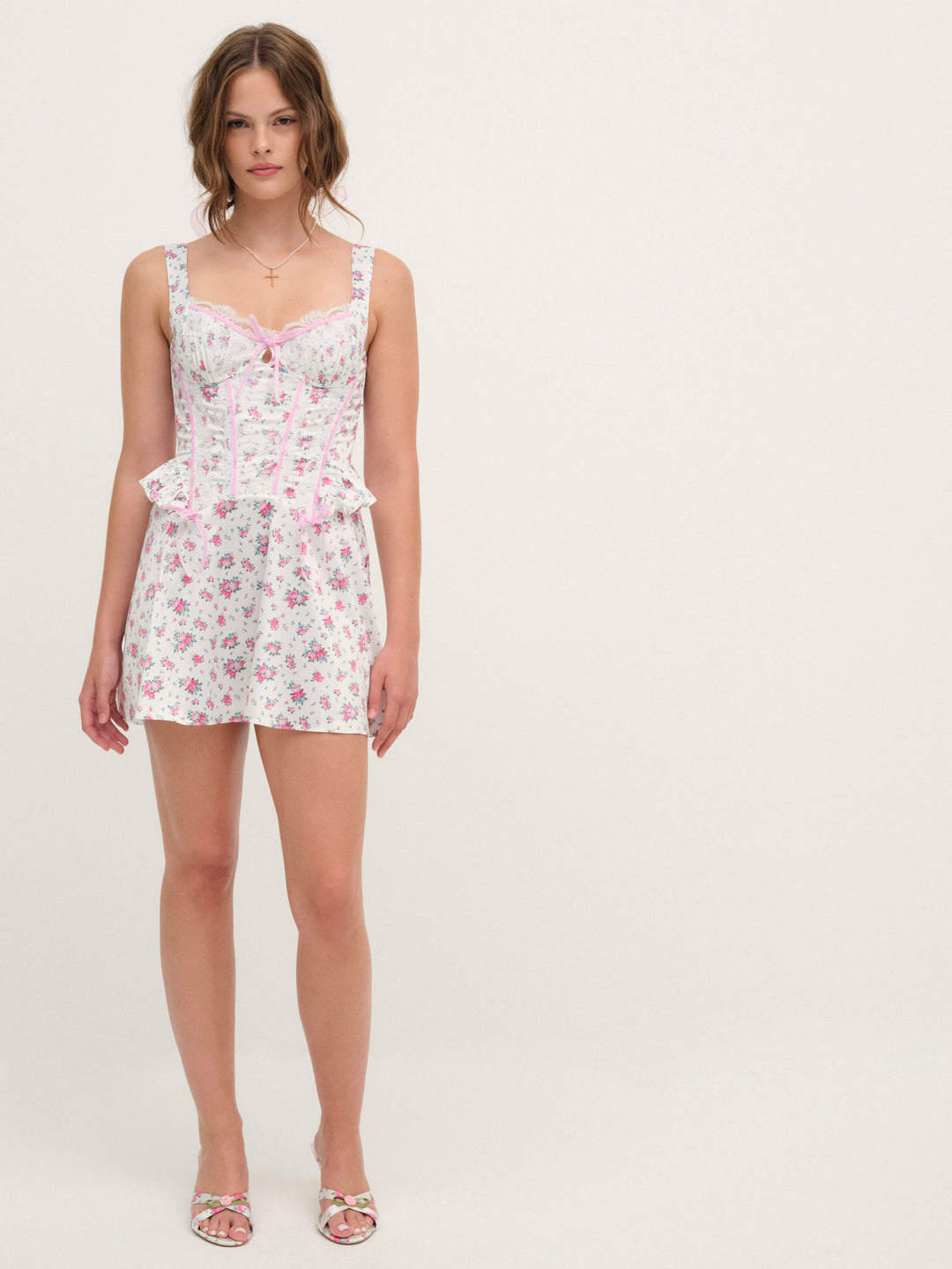 Thats Amore Slip Dress White