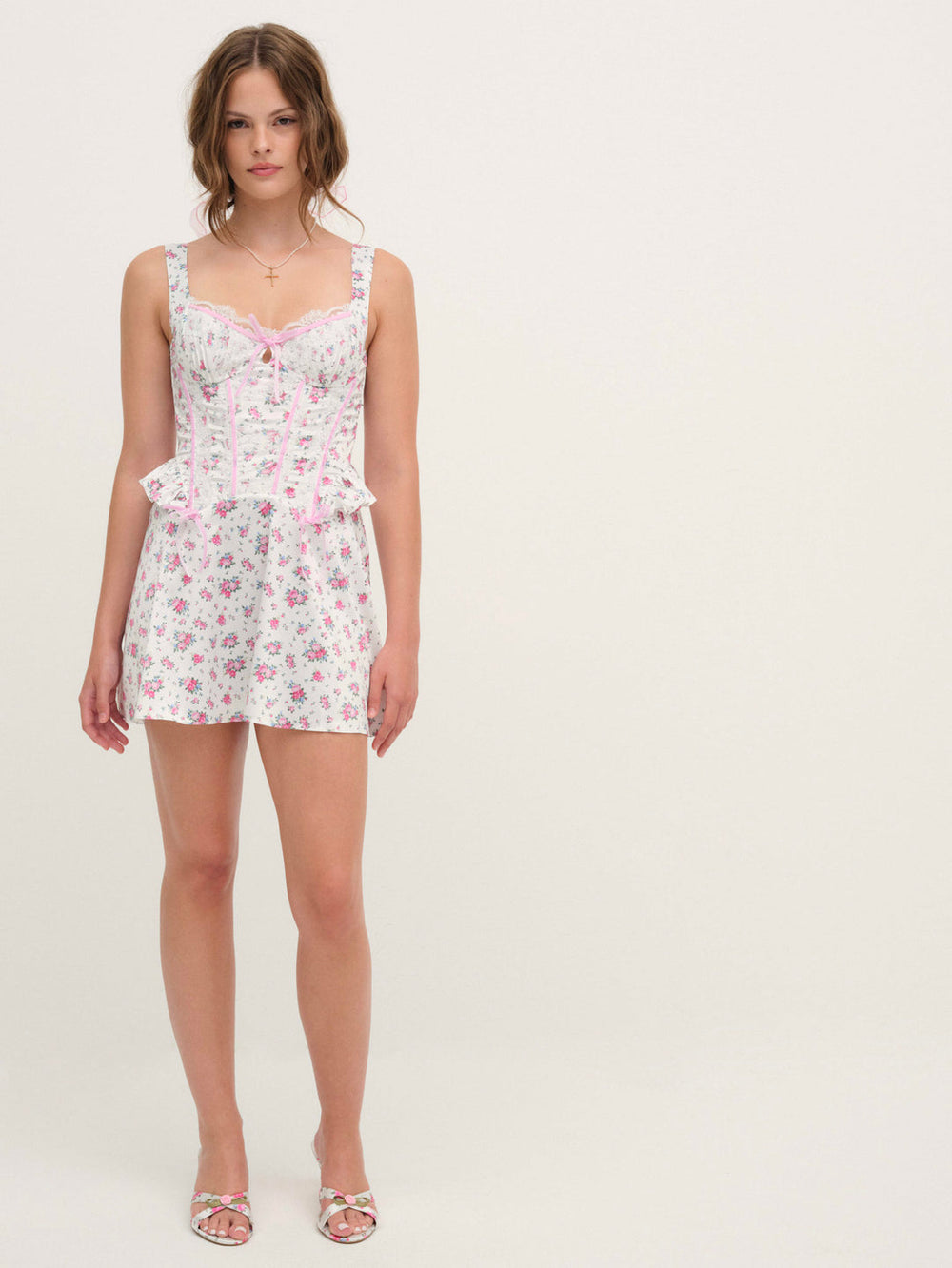 Thats Amore Slip Dress White
