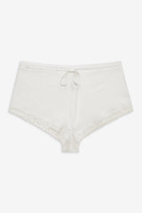 Antique Store Lace Shorts White