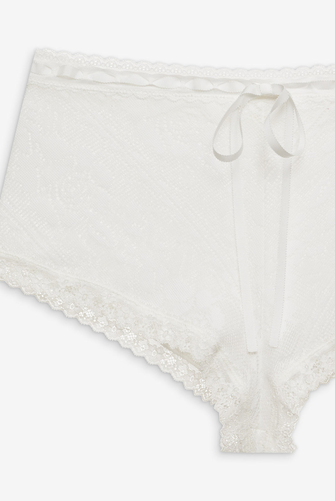 Antique Store Lace Shorts White