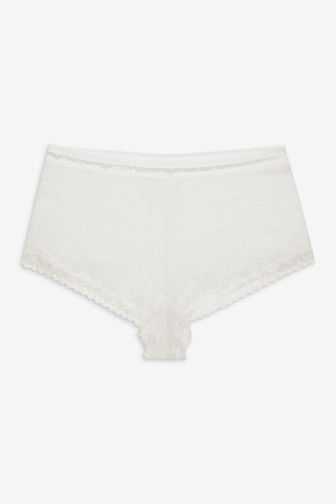Antique Store Lace Shorts White