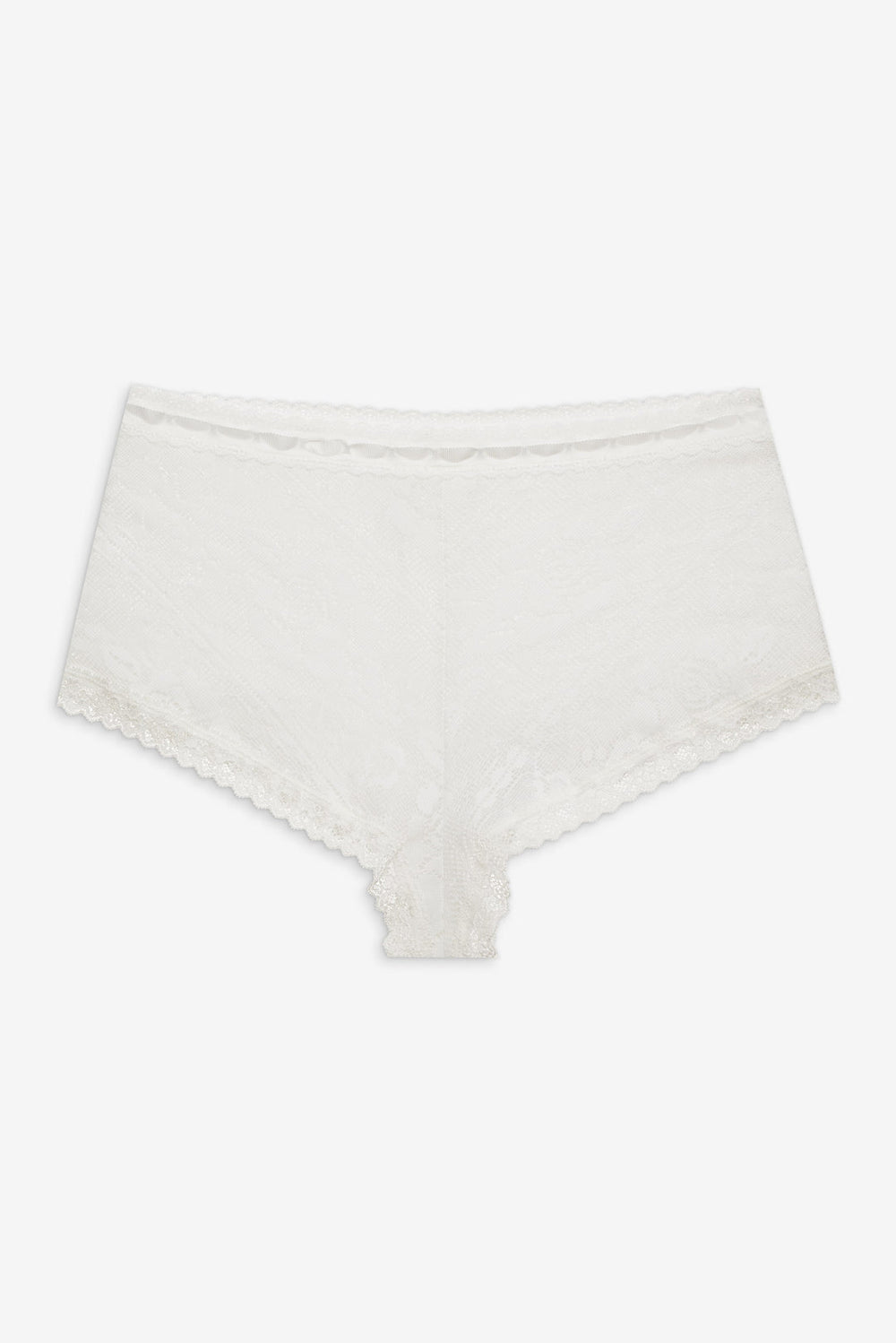 Antique Store Lace Shorts White