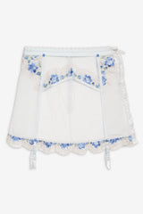 Festival Rose Skirt Blue