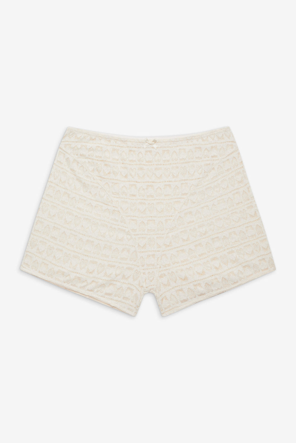 Reba Sleep Boyshort White