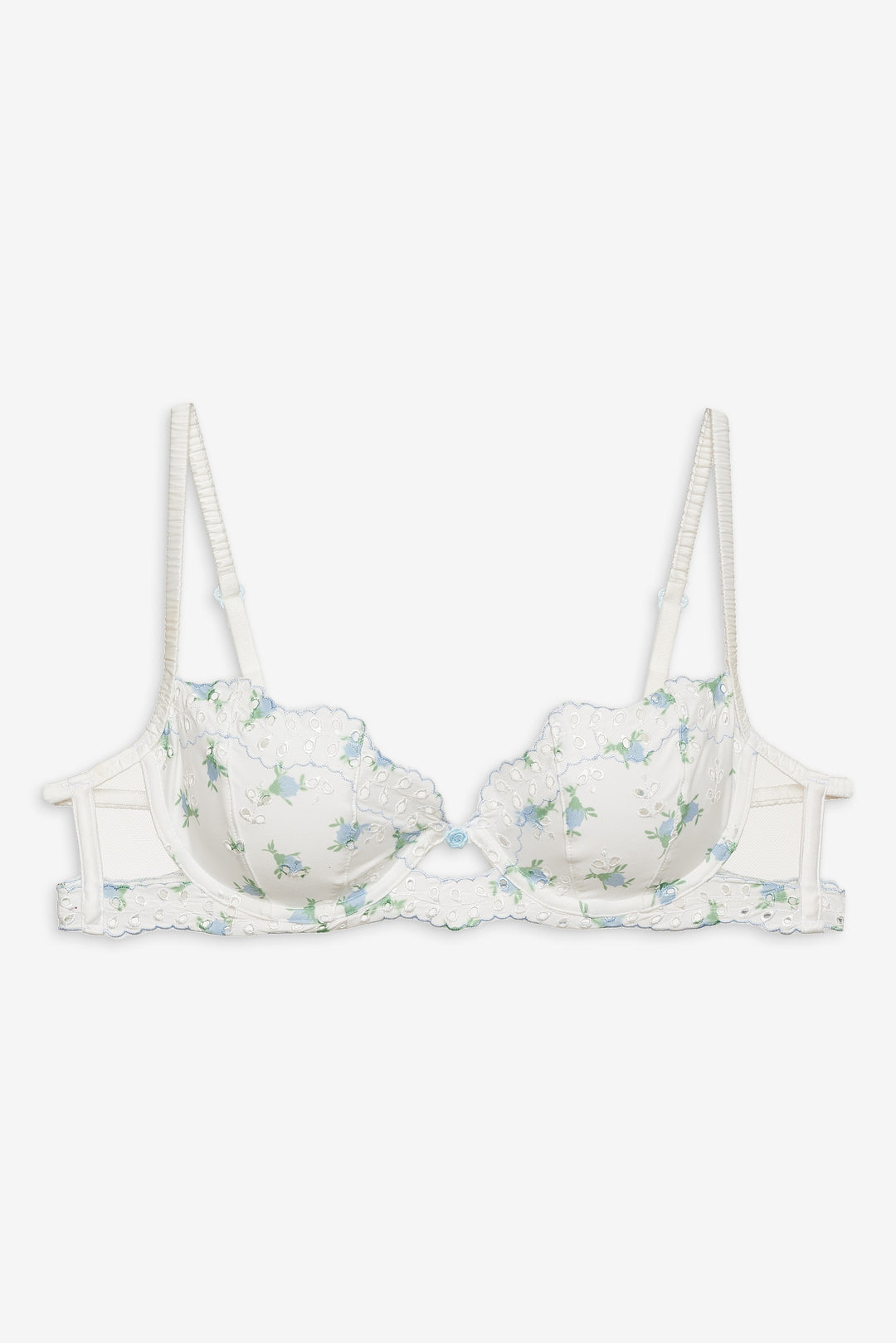 Budding Blossom Underwire Bra White
