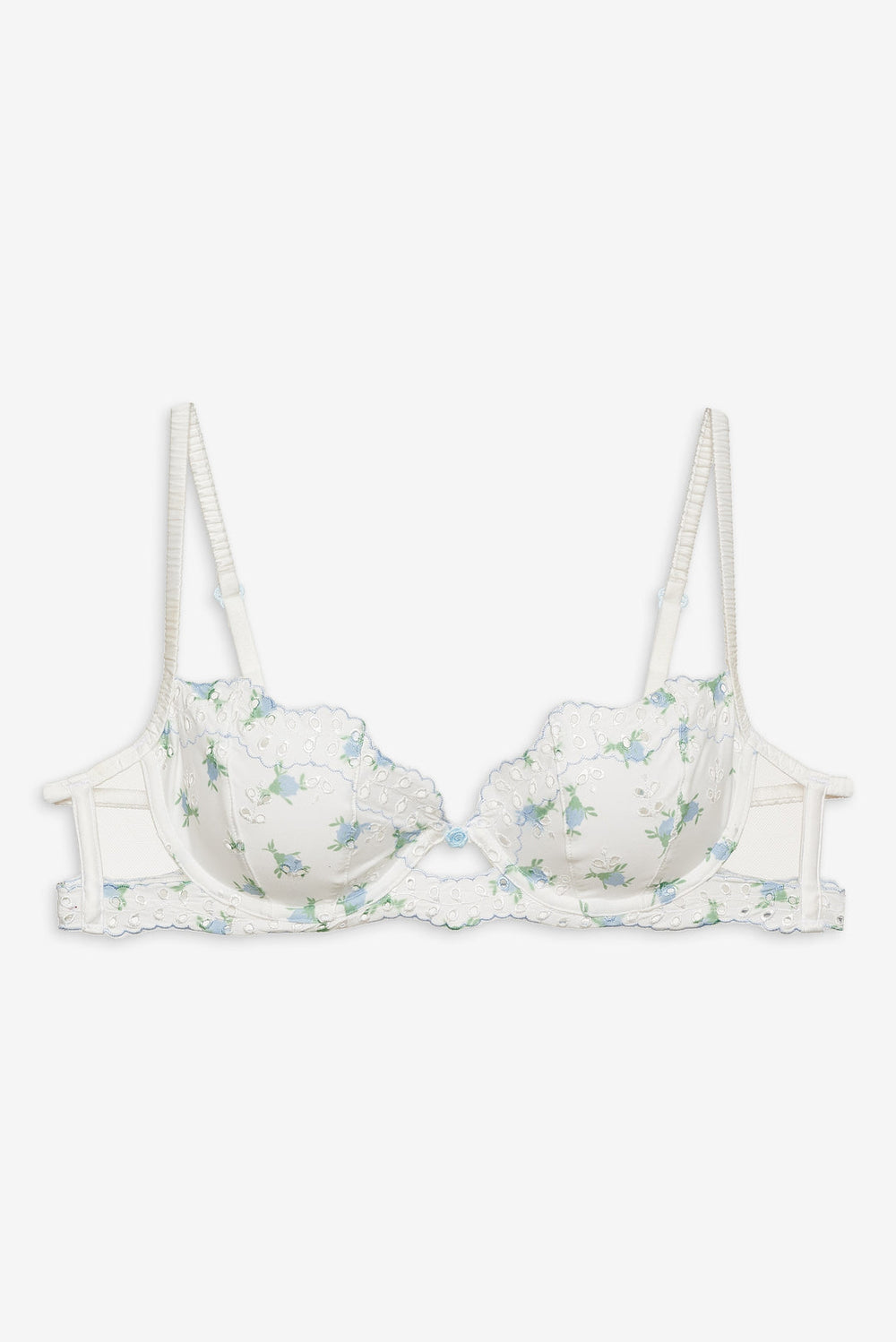 Budding Blossom Underwire Bra White