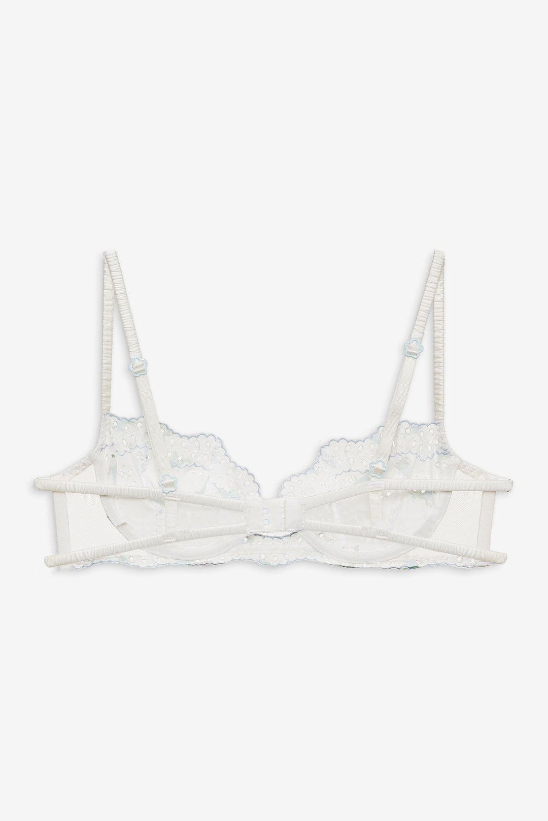Budding Blossom Underwire Bra White