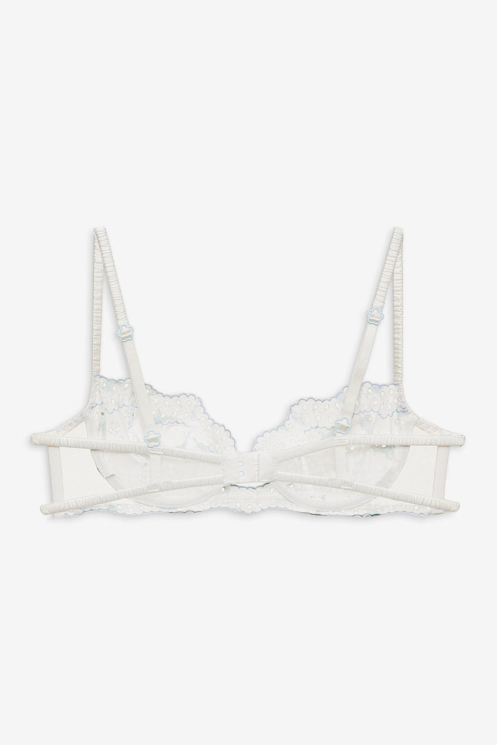 Budding Blossom Underwire Bra White