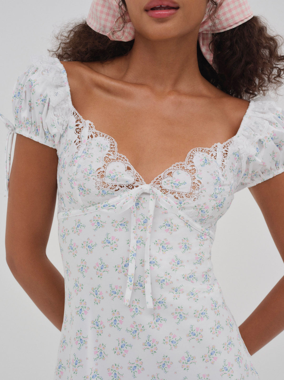 Sweet Escape Midi Slip Dress White